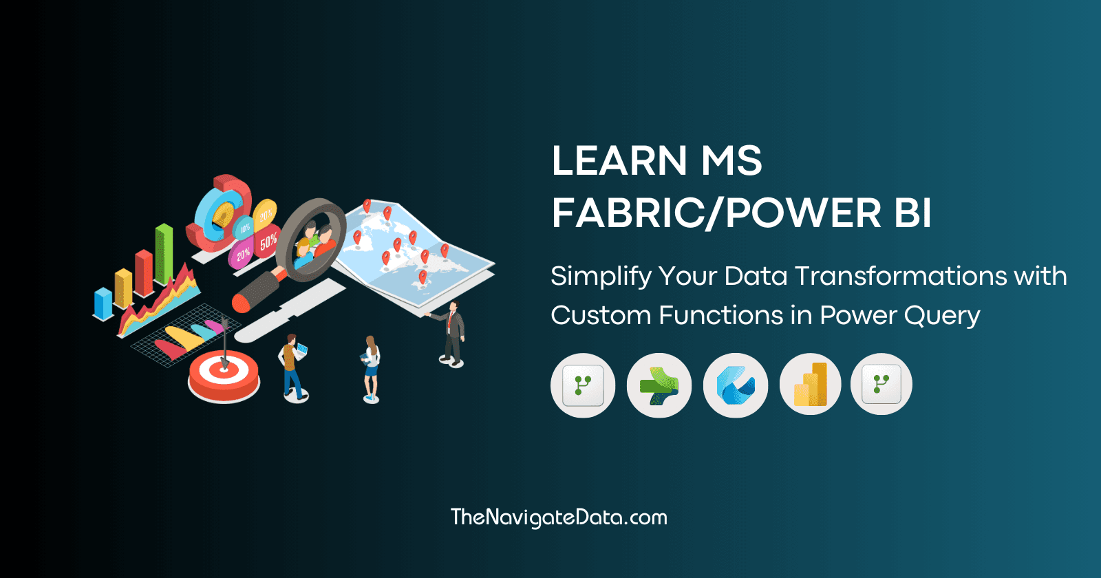 Avoid Repetitive Steps in MS Fabric Dataflow Gen2 with Custom Functions
